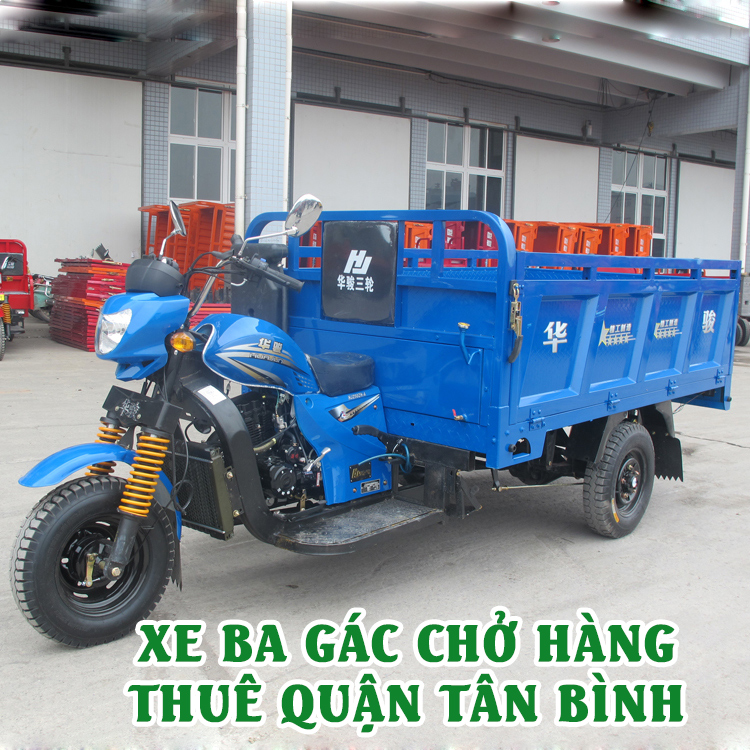 Ba gác chở hàng thuê quận Tân Bình